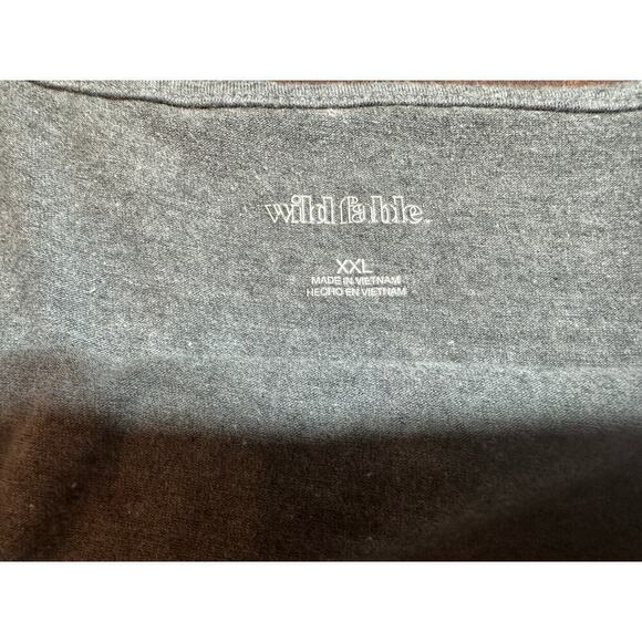 Wild Fabel Lot of 2 Square Neck Crop Spaghetti Strap Tops Gray & White Size XXL - Picture 5 of 5